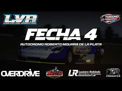LigaVirtualArgentina - TURISMO PROMOCIONAL - FECHA 4: Aut. Roberto Mouras, La Plata, BsAs.