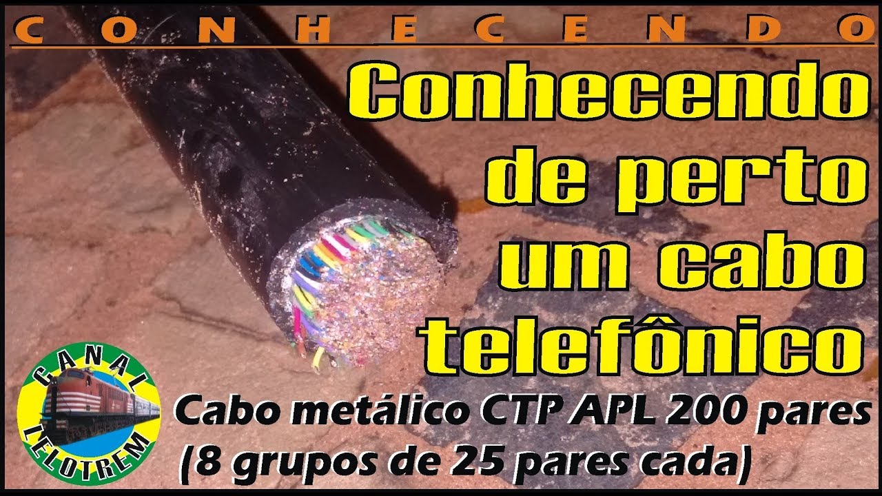 Watch Now 287-CONHECENDO DE PERTO UM CABO TELEFÔNICO METÁLICO CTP APL DE 200 PARES (400 FIOS!)-CANAL LELOTREM 287-CONHECENDO DE PERTO UM CABO TELEFÔNICO METÁLICO CTP APL DE 200 PARES (400 FIOS!)-CANAL LELOTREM
