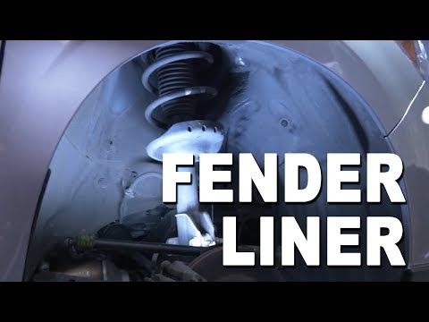 How To Change or Replace a Fender Liner - 2015 Subaru Forester