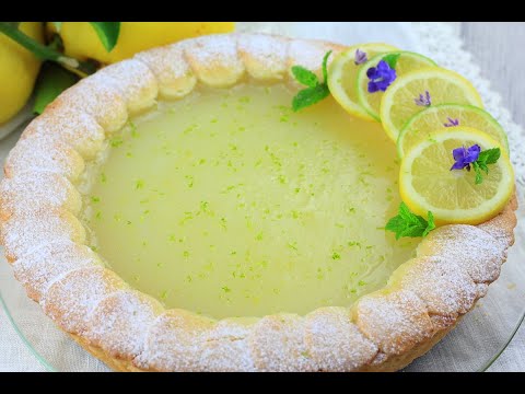 Lemon tart: fragrant, light, and super delicious!