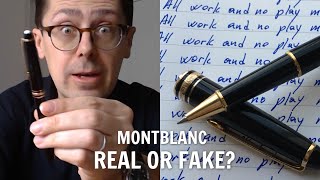 How to buy authentic Montblanc pen that