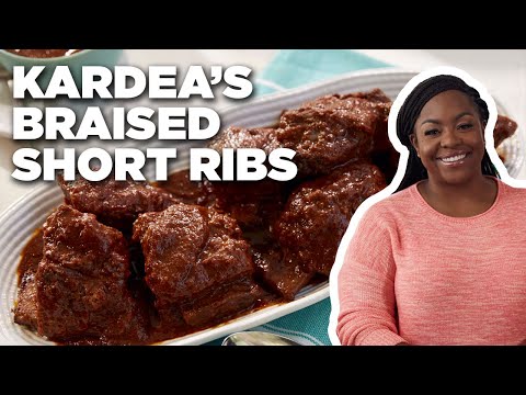 Kardea Brown's Red Wine-Braised Beef Short Ribs |...