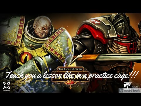 Horus Heresy Legion Gameplay Episode 204 --- Little Horus V.S. Tybalt Marr!!  Twin-like Warlords!!