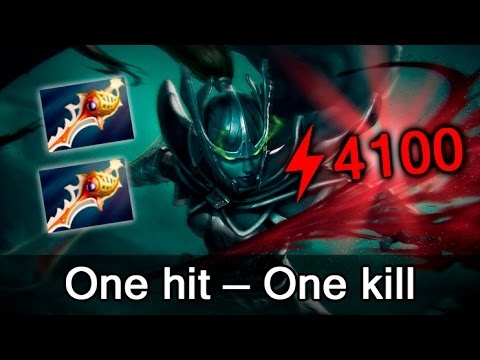 4000 crits Phantom Assassin with Rapiers — Empire vs Imperial