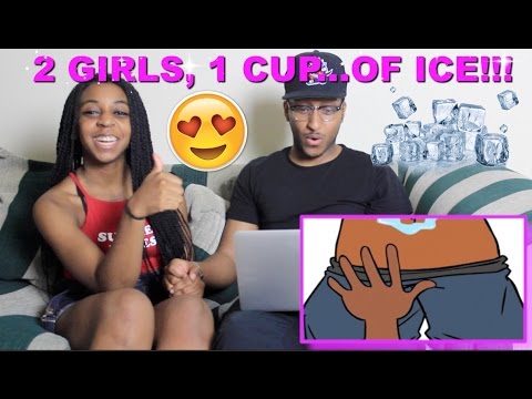 Couple Reacts : "2 Girls 1 Cup of ICE" by sWooZie Reaction!!!