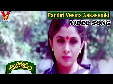 PANDIRI VESINA AAKASANIKI VIDEO SONG | AAHVAANAM | MEKA SRIKANTH | RAMYA KRISHNAN | V9 VIDEOS