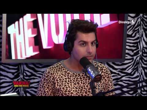 Daniel Paris sprider glädjenyheter - VAKNA! med The Voice