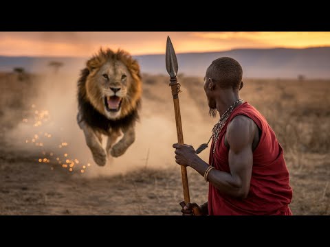 How Maasai Tribe Deal With Lion Attacks Will Shock You!  | maasai tribe lion hunting