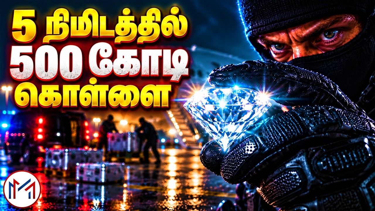 வரலாற்றின் மிக புத்திசாலித்தனமான வைர கொள்ளை! | $50M Brussels D