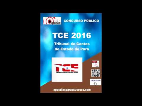 Apostila TCE PA 2016 Auditor de Controle Externo Área Fiscalização Administração