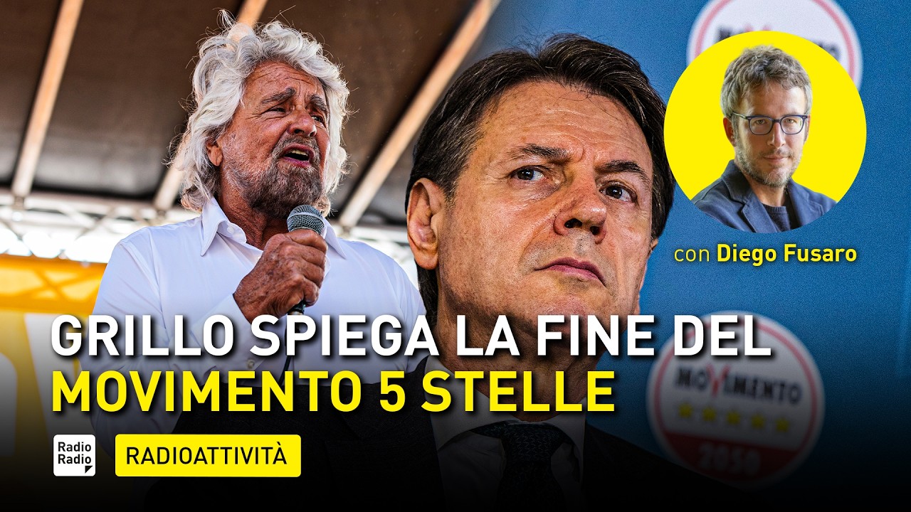Metamorfosi di un partito: Grillo spiega la fine del Movimento 5 Stelle