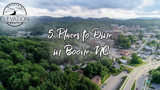 Five Places To Dine in Boone, NC - GIVEAWAY LINK IN DESCRIPTION! | Things To Do In The High Country