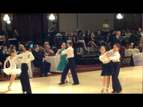 Dennis Matveev and Valerie Dubinsky. Baltimore, Apr 2011. PreTeen-2 Gold Latin