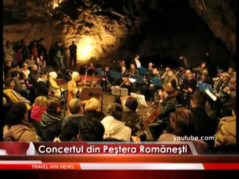 Concertul din Peştera Româneşti – VIDEO