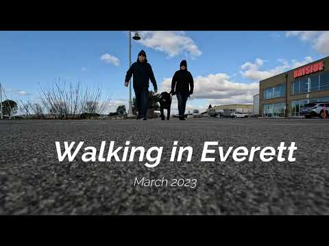 Walking in Everett March 2023