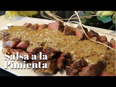 , title : 'Salsa a la Pimienta Para Acompañar Carnes  - Cena Romantica En Casa'