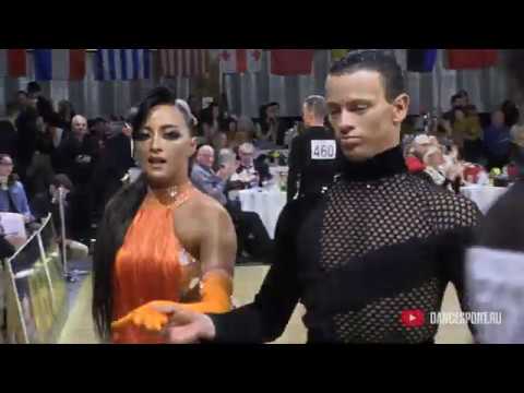 Artyom Liaskovsky - Ksenia Zaputriaeva ISR | Pasodoble | WDSF WO Latin | Antwerp Diamond Cup 2020