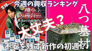 シルバーウィーク興収の結果【俺的映画速報Vol.391合併号】【ちいかわ 踊る大捜査線N.E.W. 八つ墓村 超かぐや姫！ オデュッセイア 映画レビュー 考察 興行収入 興収 filmarks】