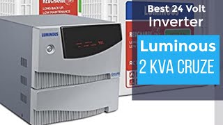 2 KVA Inverter Cruze HKVA by Luminous | 24 volt, 2 battery Inverter | Best inverter for office