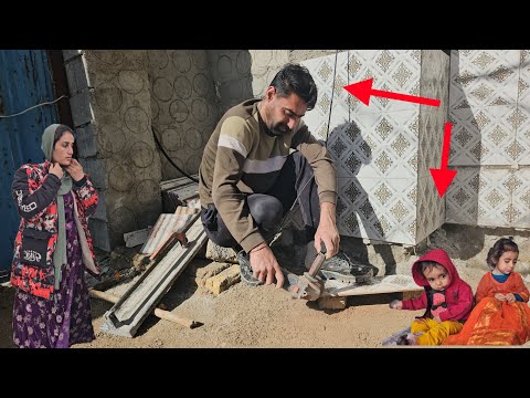 "Life in a Cave: The Life and Death Battle of Iranian Nomads in the Deadly Zagros Storm! 😱"