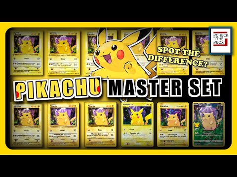 Every Pikachu Card! - The Ultimate Pokemon Master List