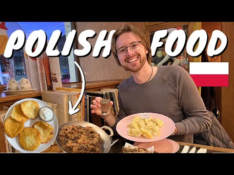 POLISH FOOD TOUR | Trying Most Traditional Polish Food in Warsaw Poland 🇵🇱