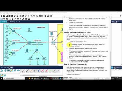 7.6.1 Packet Tracer - WAN Concepts