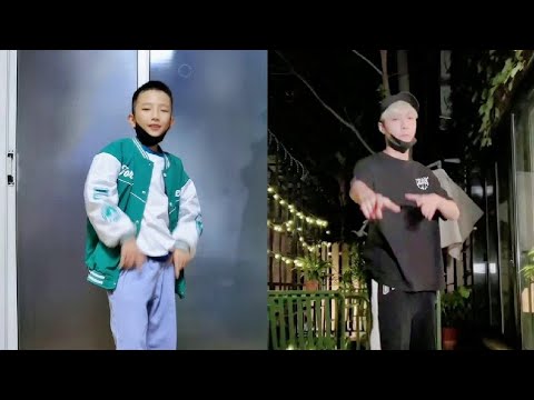 With @ Zhang Yixing# in tune# veil step dance challenge# uu junior