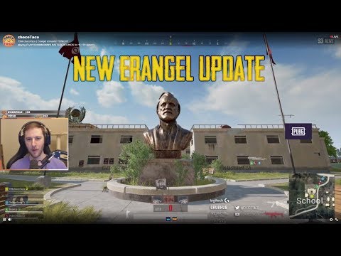 ChocoTaco Testing Erangel new Update | Erangel Remastered Version| PUBG