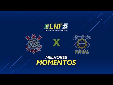 LNF Melhores Momentos: Corinthians 3x3 São José