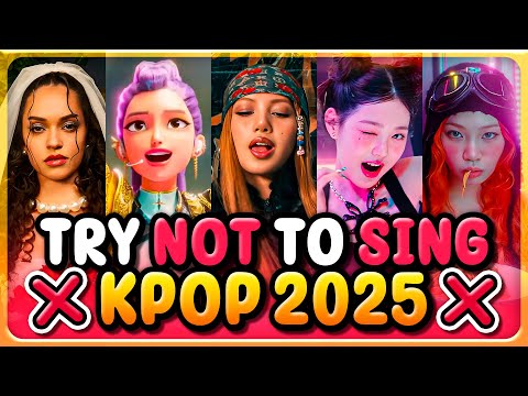 TRY NOT TO SING OR DANCE (Kpop Challenge) 2025 Edition 🚫🎵