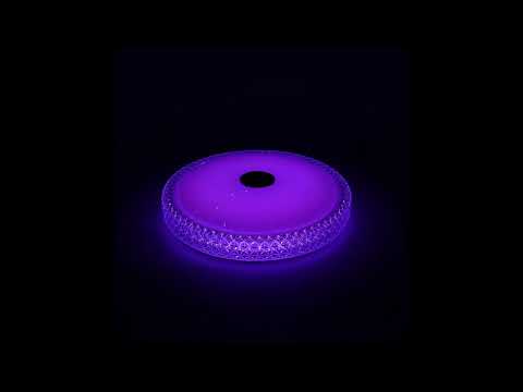 Vídeo de Zaid Plafón LED RGB Bluetooth con Altavoz Fabrilamp / Abrila