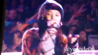 Yoonmirae, Tiger JK, Bizzy (MFBTY)  performing "  Bang Digity Bang Bang "  @ KTMF