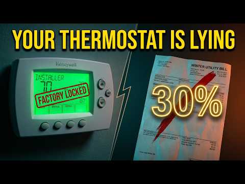 Every Thermostat Has a Hidden Contractor Mode (Cuts Your Bill 30%)