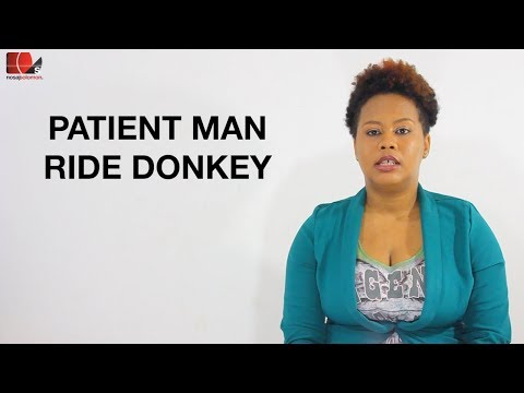 JaLingo's Weekly Expression - "Patient Man Ride Donki"