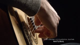 Video thumbnail for Deluxe Junior 1/2 Classical Guitar, Natural, by Gear4music | Gear4music demo by Gear4music Guitars