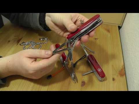 Victorinox Craftsman, Deluxe Tinker & Mechanic | EDC Gear Werkzeug Multitool