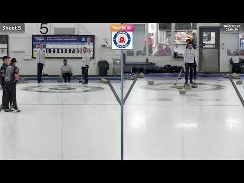 Kelly Knapp vs. Daymond Bernath - Draw 4 - Curling Stadium Regina Highland SCT Spiel