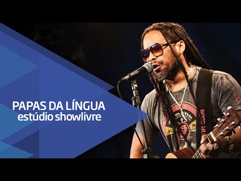 "Disco rock" - Papas da Língua no Estúdio Showlivre 2015