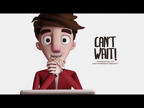 3D animation short film - CAN'T WAIT (OFFICIAL)