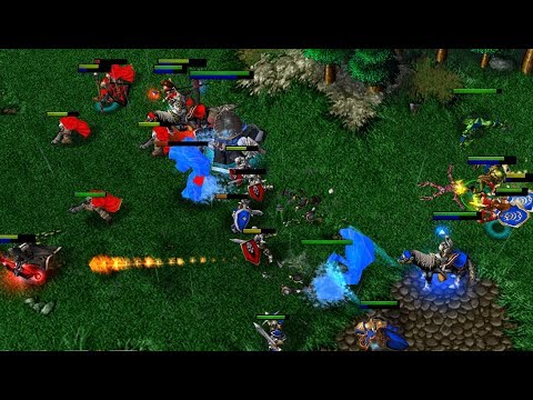 WarCraft III 1.30 - MisterWinner - Dealing with a rifle build in Human mirror