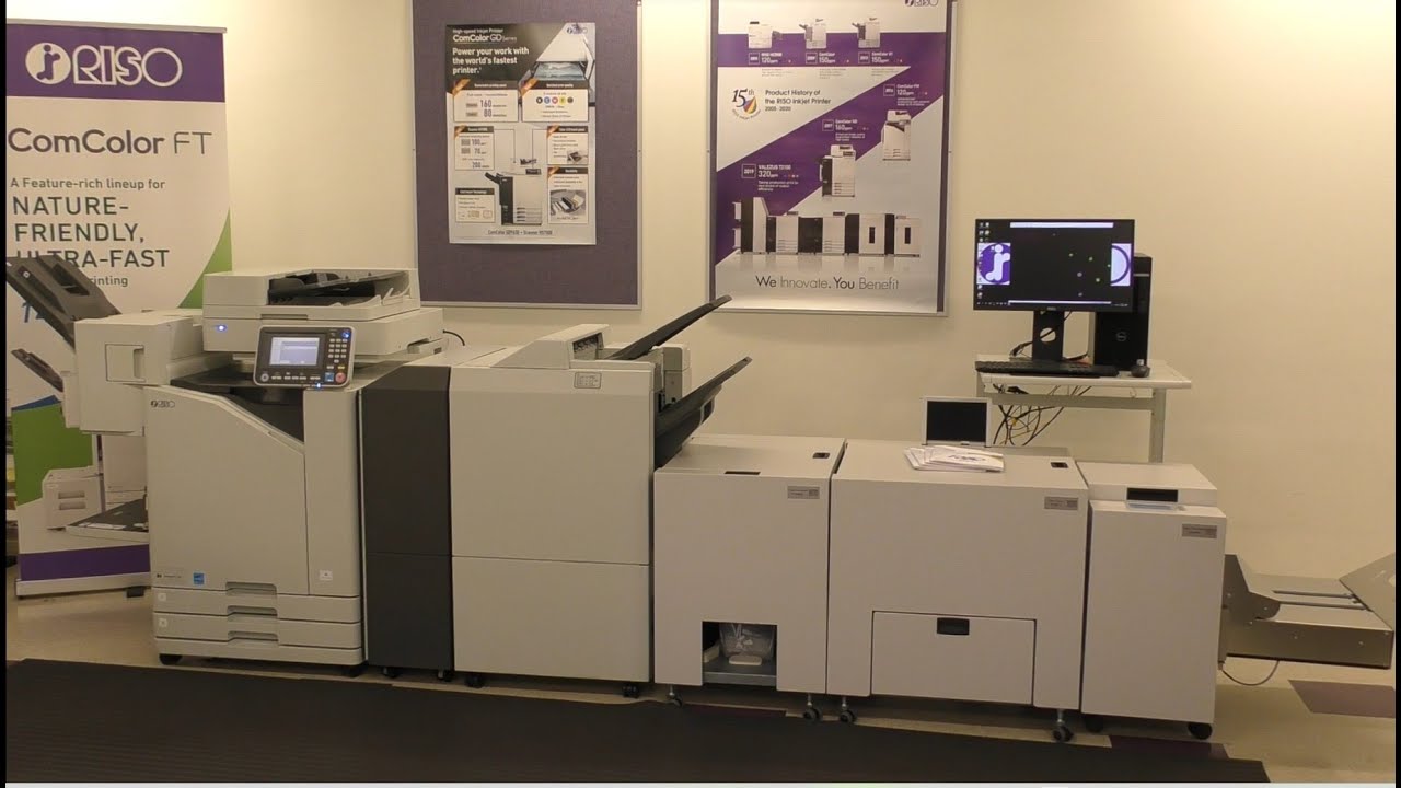 SDD Booklet Finisher with the RISO FT5430