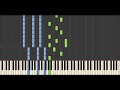 Yann Tiersen & Shannon Wright - Something to Live For (Synthesia Tutorial)