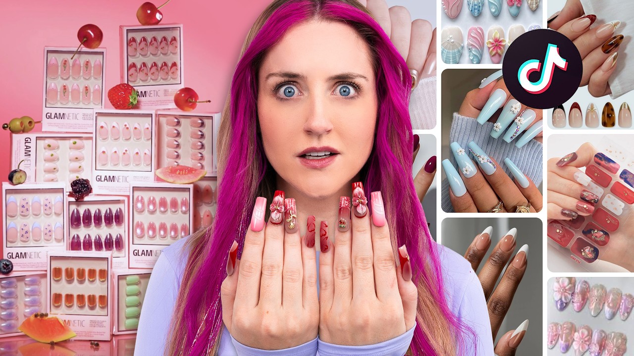 Testing EVERY PRESS-ON NAIL Brand