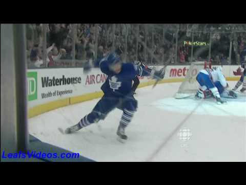 MTL 0 @ TOR 1 - Tyler Bozak Scores - 100320