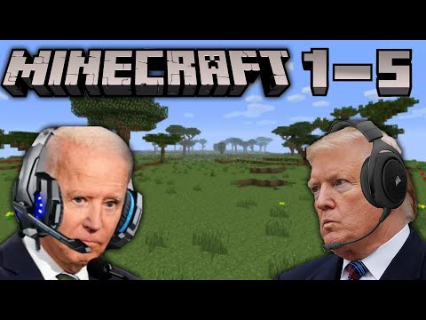 Presidents Play - US Presidents Play Minecraft 1-5