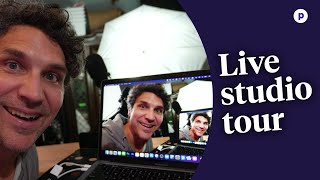 Online course studio tour