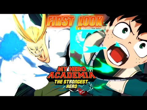 AWESOME NEW GACHA GAME!! FIRST LOOK AT My Hero Academia: The Strongest Hero