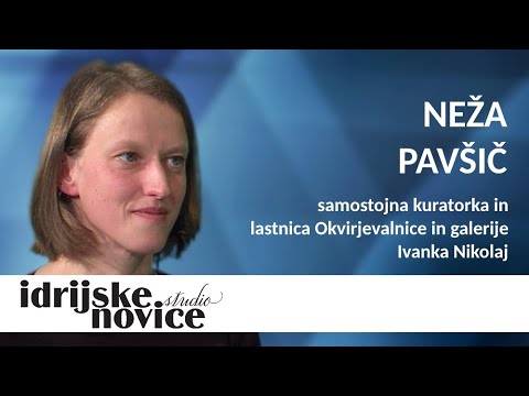 Neža Pavšič | Idrijske novice TV studio - Kulturna oddaja
