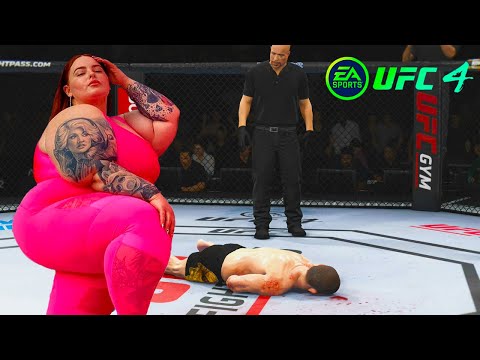 UFC4 Khabib vs  Plump Beauty  UFC 4 - Epic Fighting